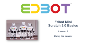 edbot mini scratch3 basics lesson5