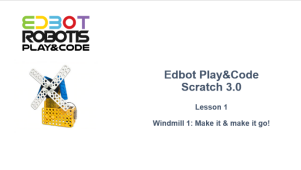 edbot play scratch3 lesson1